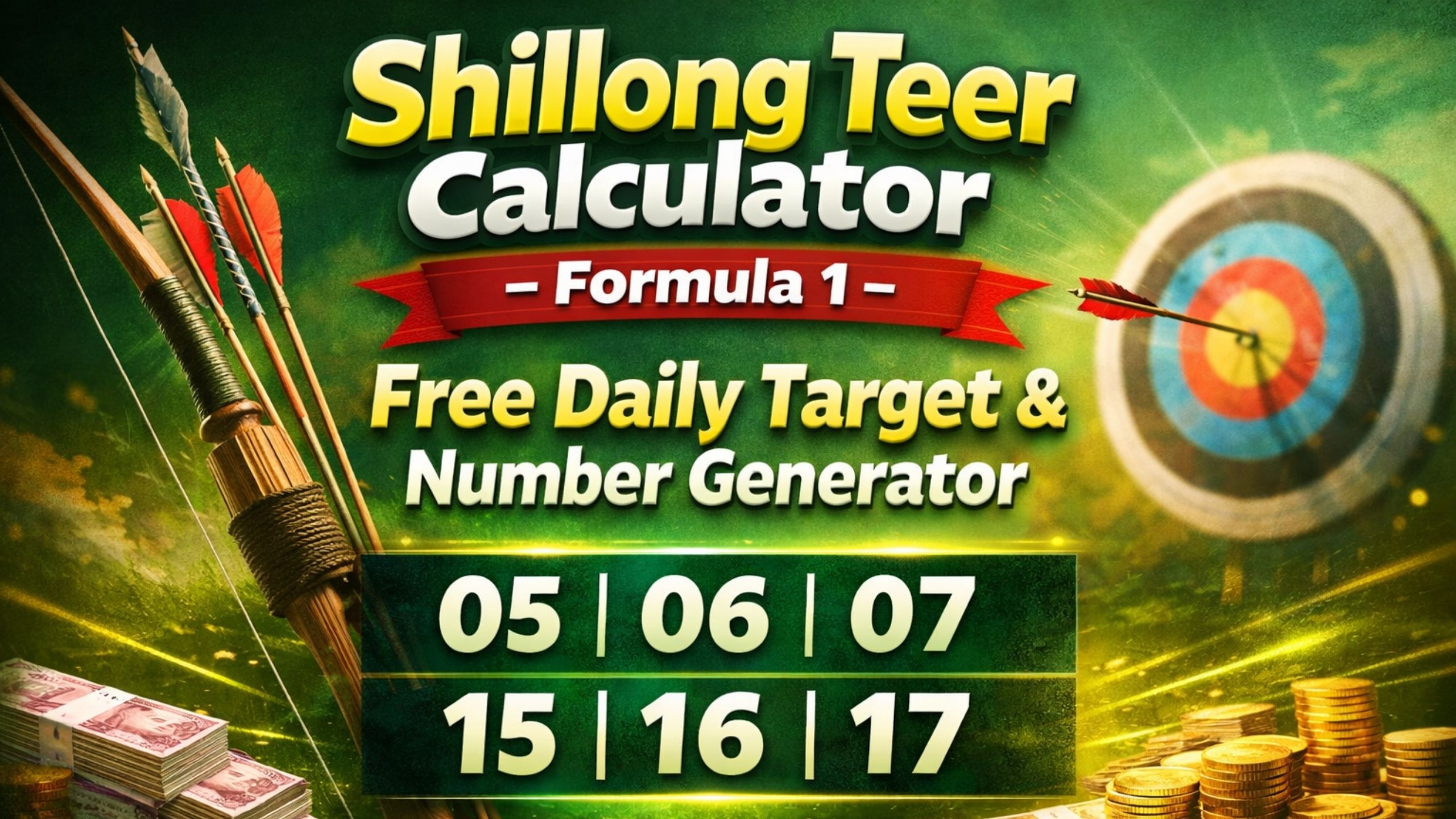 Shillong Teer Calculator - Formula 1